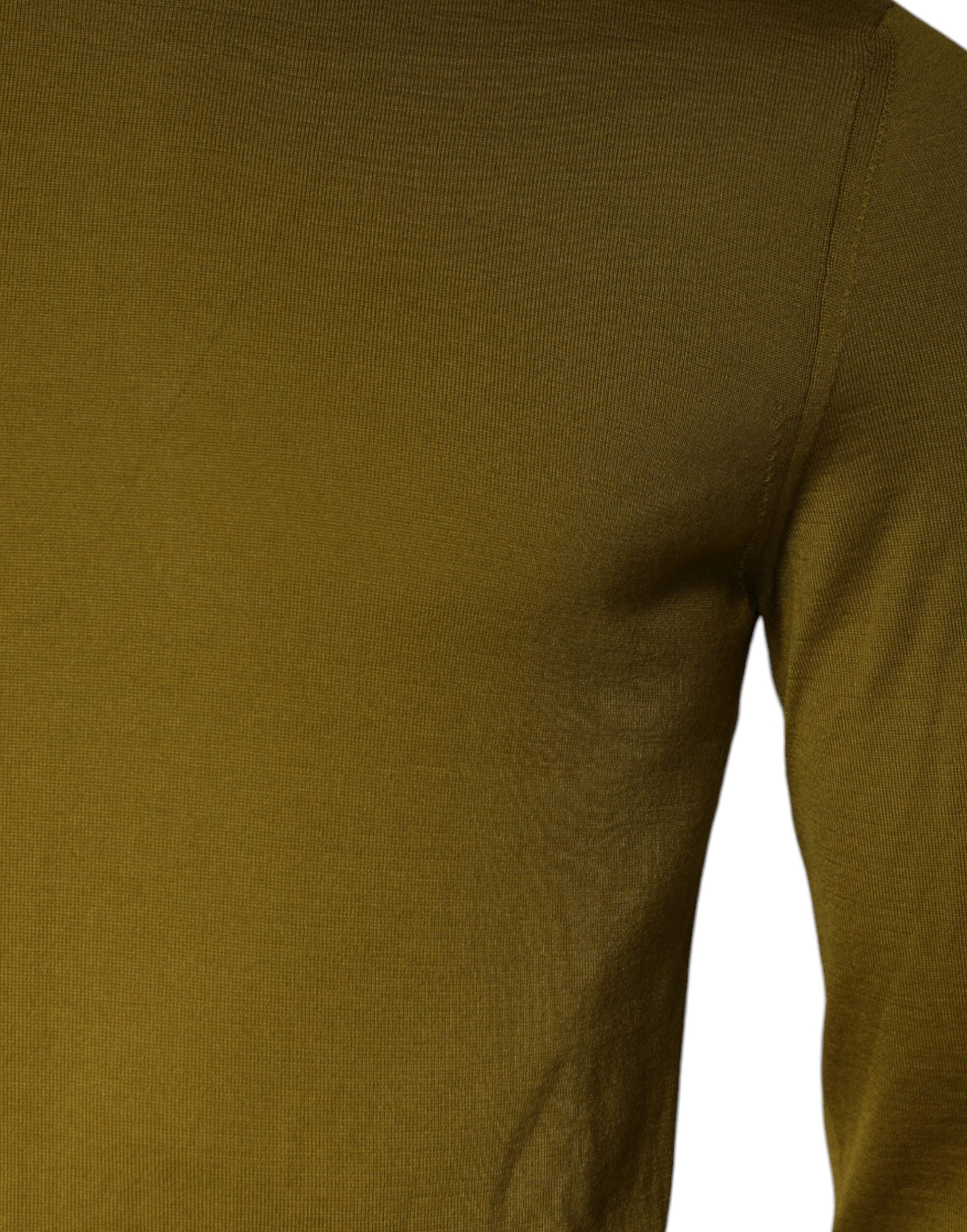 Dolce & Gabbana Brown Cashmere Turtleneck Pullover Men's Sweater (Pre-Owned)