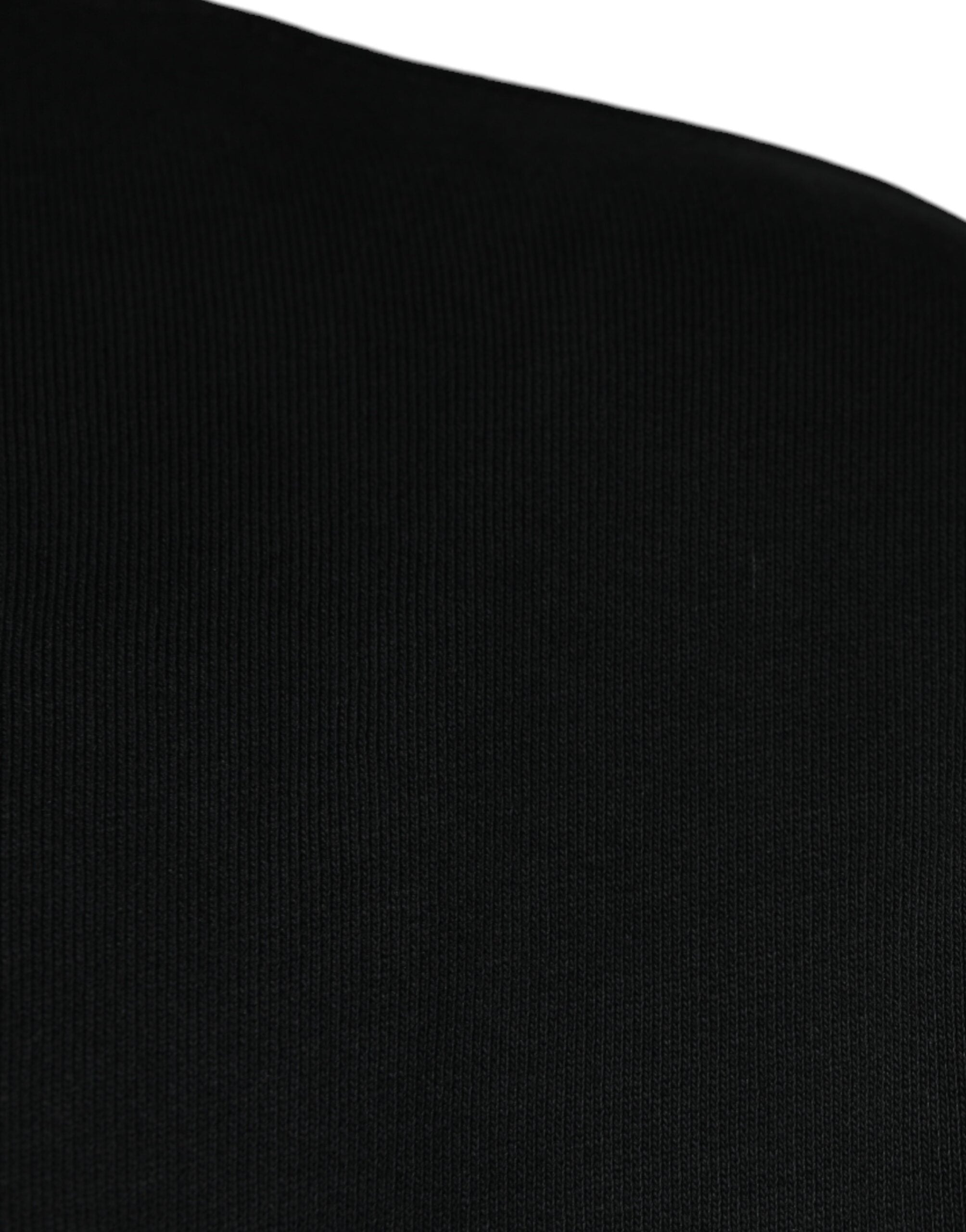 Dolce & Gabbana Black Logo Plaque Hooded Full Zip Men's Sweater (Pre-Owned)