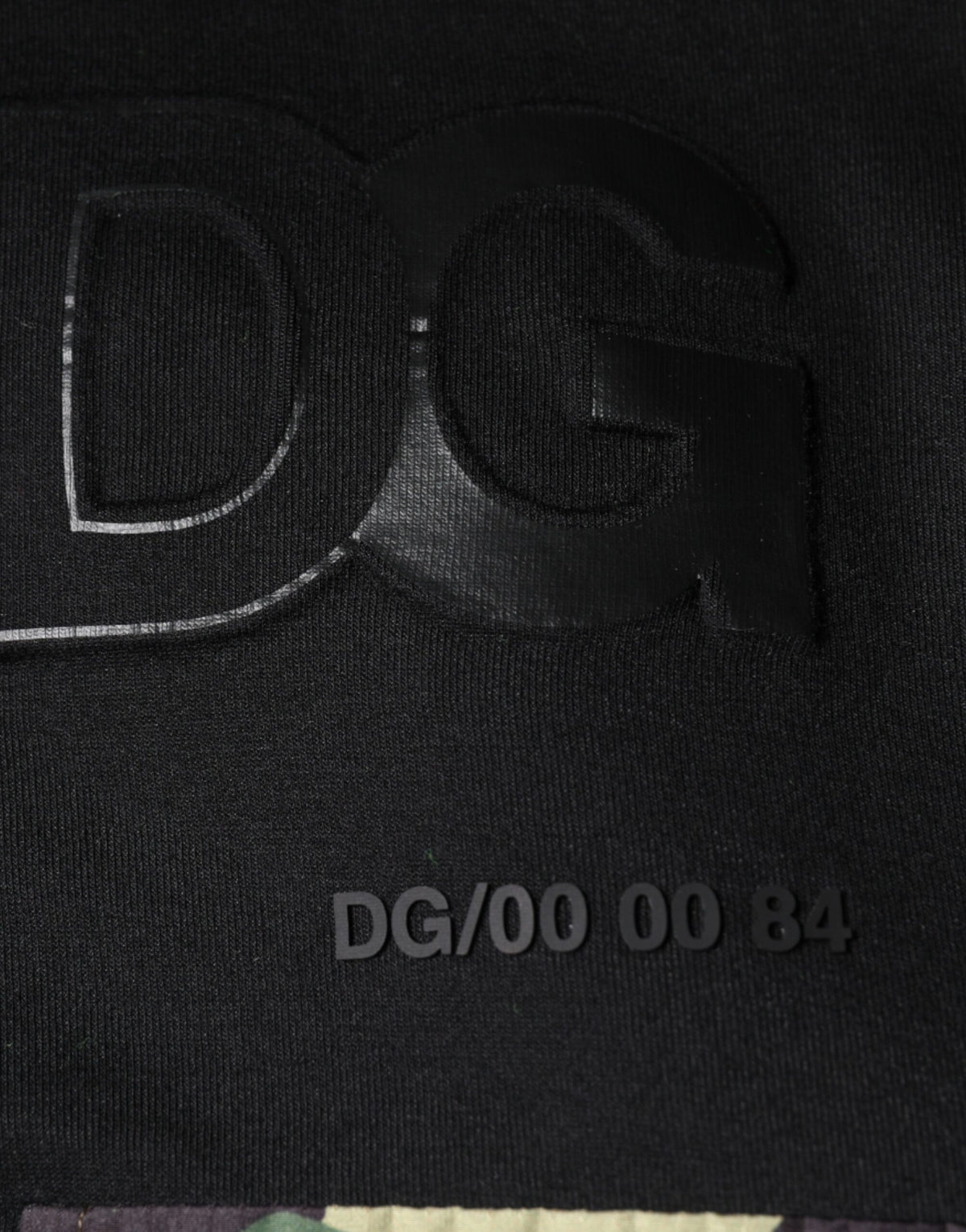 Dolce & Gabbana Black Pocket CottonHooded Sweatshirt Men's Sweater (Pre-Owned)