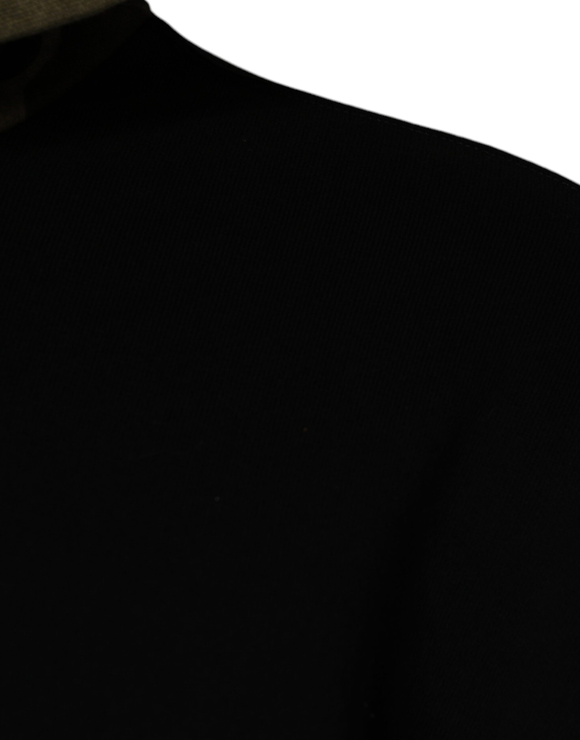 Dolce & Gabbana Black Camouflage Hooded Sweatshirt Men's Sweater