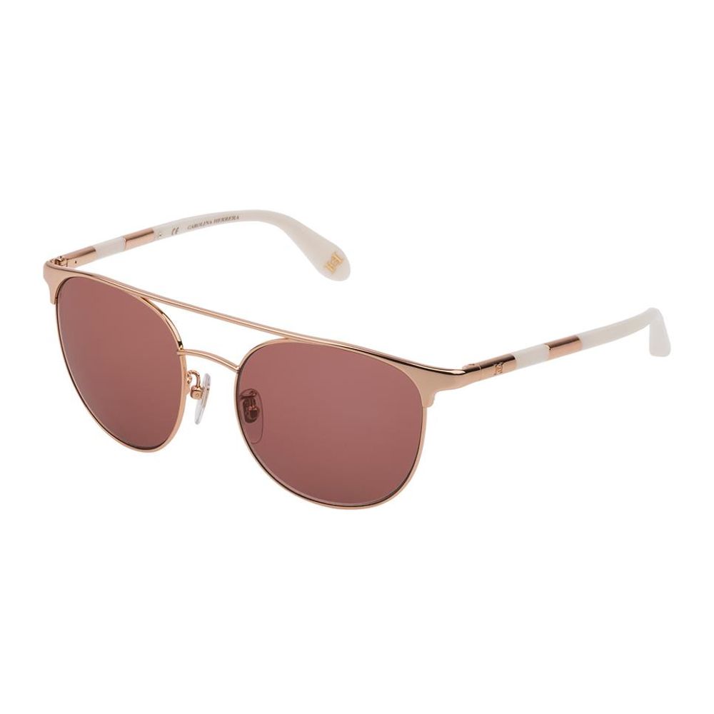 Carolina Herrera NY Orange Metal Women's Sunglasses