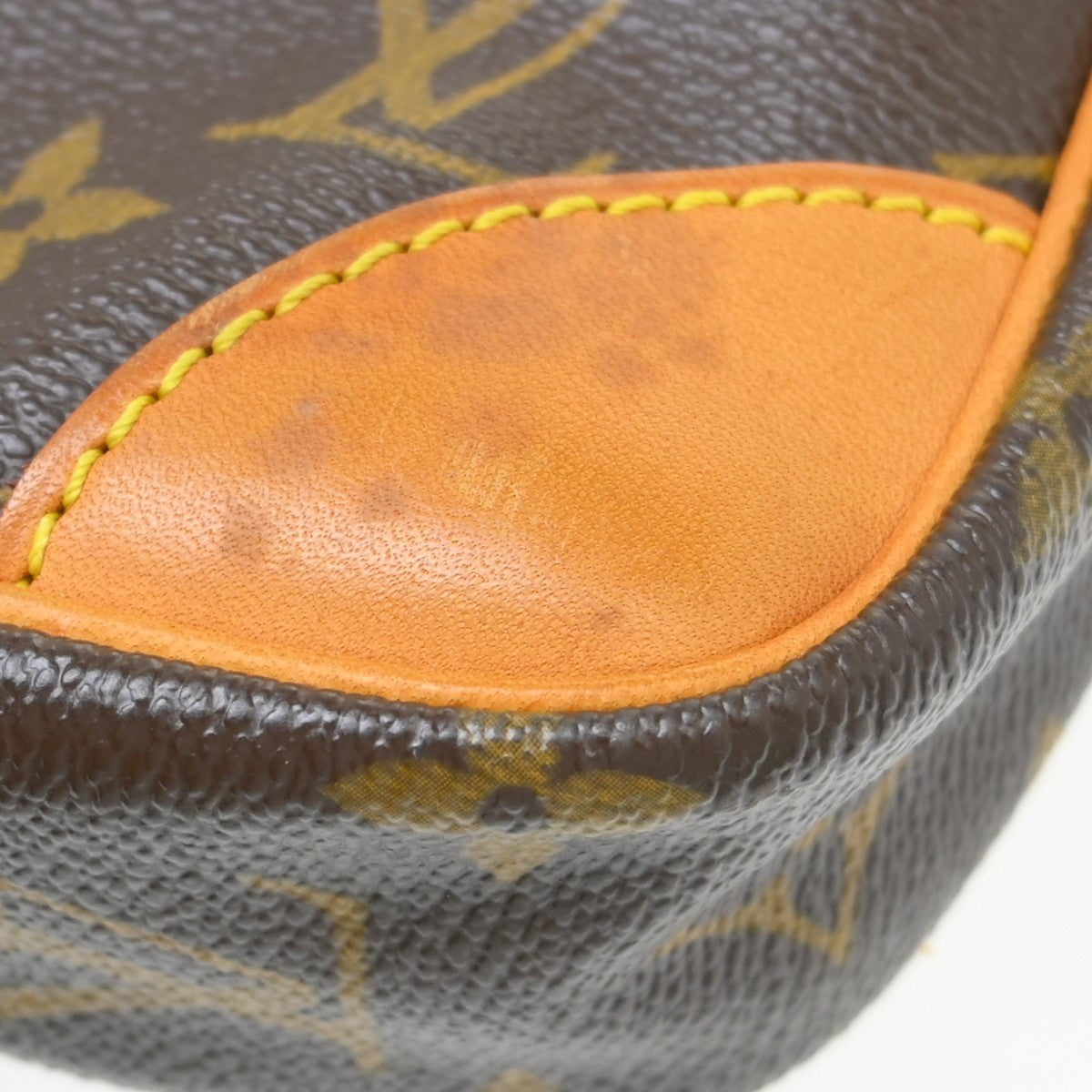 Louis Vuitton Danube Monogram Canvas Brown Canvas Shoulder Bag Bag (Pre-Owned)
