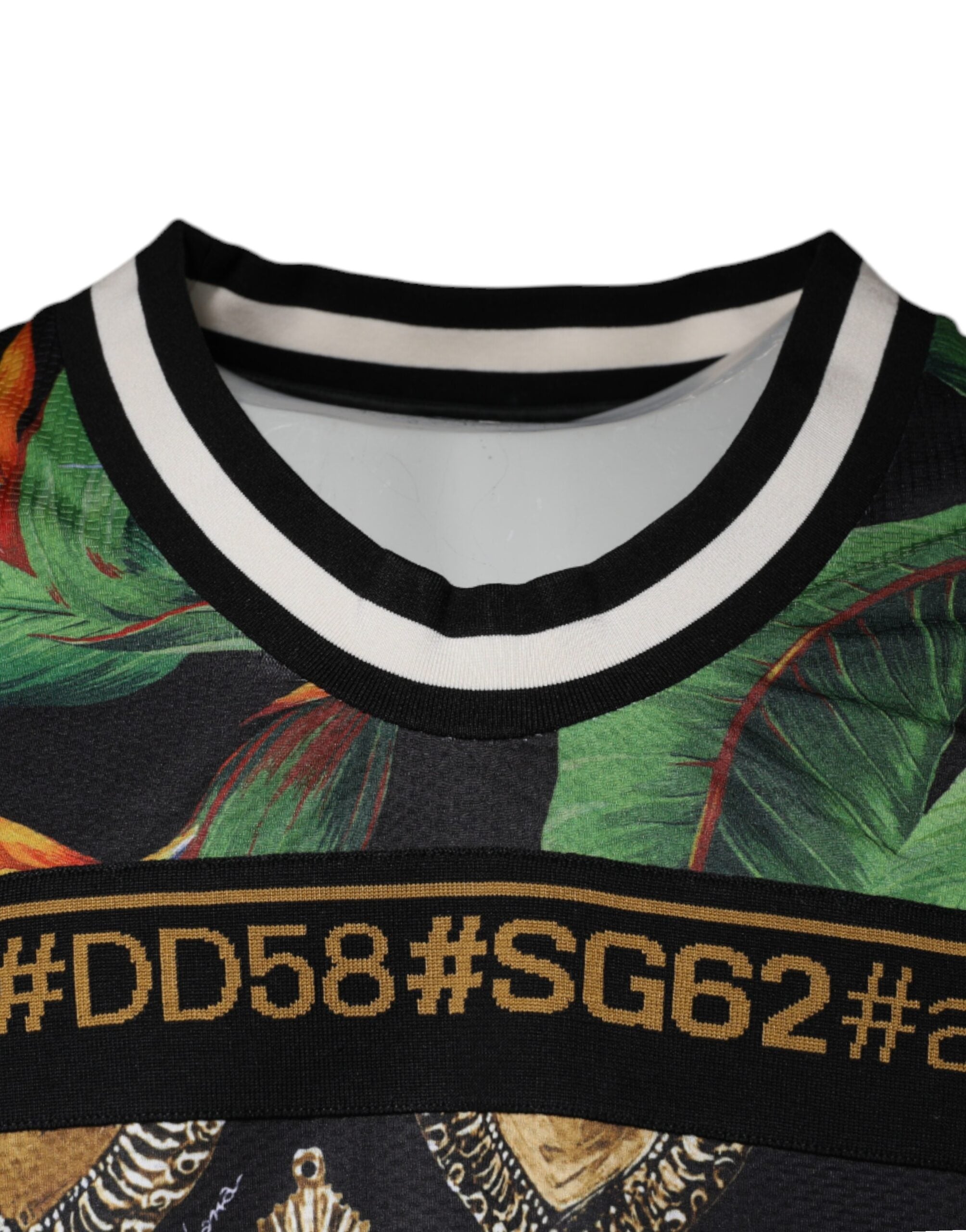 Dolce & Gabbana Multicolor Tropical Sleeveless Tank Men's T-shirt
