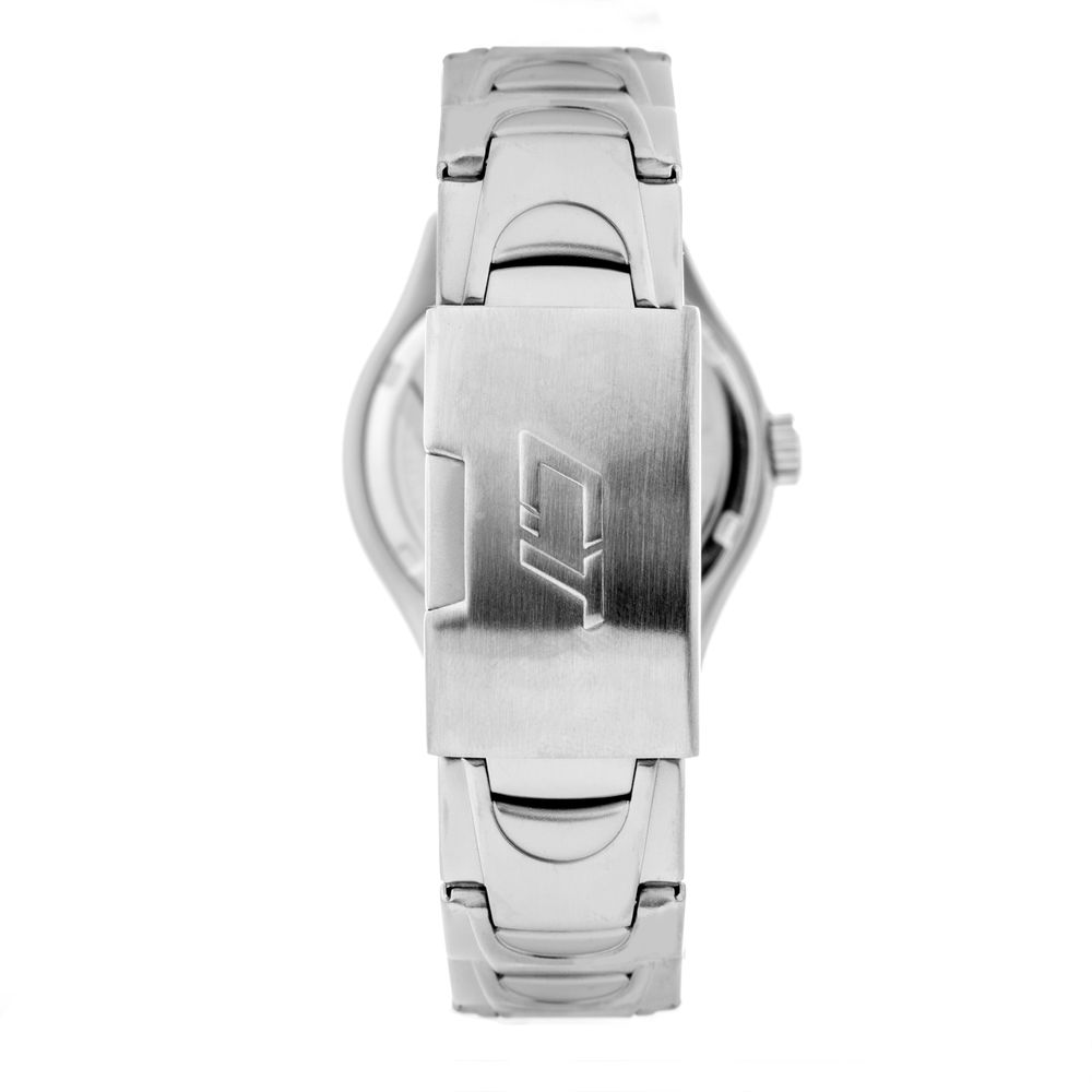 Chronotech Silver Steel  Watch