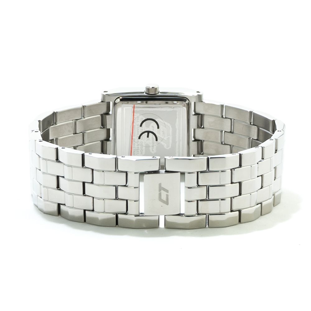 Chronotech Silver Stainless Steel Women's Watch