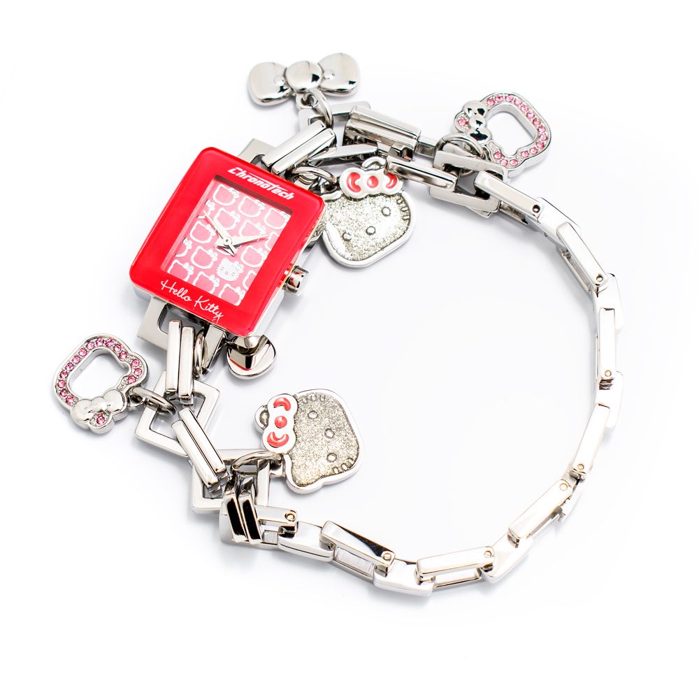 Chronotech Silver Steel Women's Watch