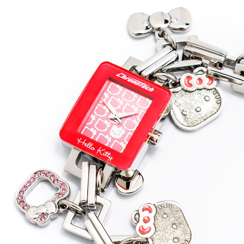 Chronotech Silver Steel Women's Watch