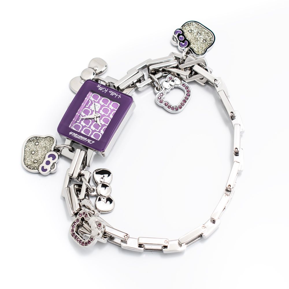 Chronotech Silver Steel Women's Watch
