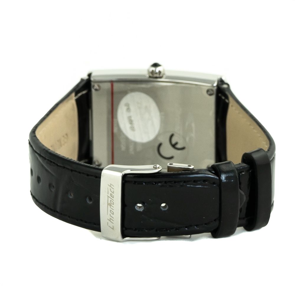 Chronotech Silver Steel  Watch