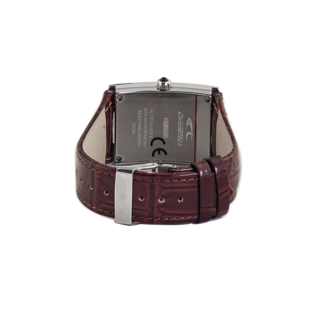Chronotech Brown Leather  Watch