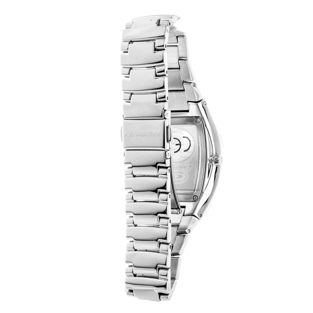 Chronotech Silver Stainless Steel Women's Watch
