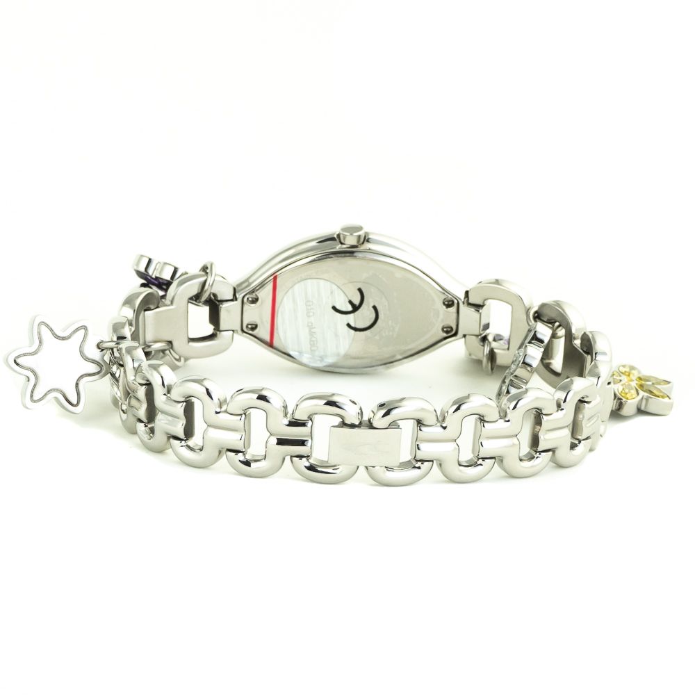 Chronotech Silver Steel Women's Watch