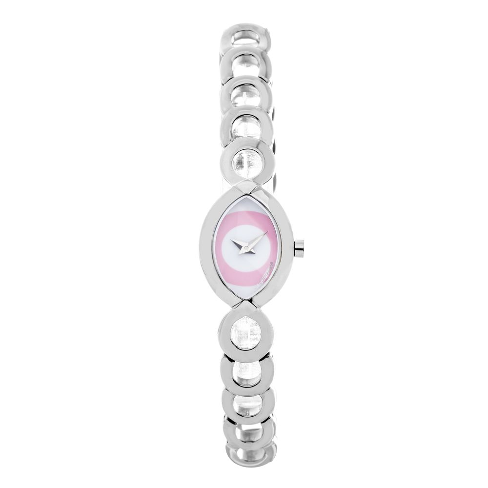 Chronotech Silver Steel Women's Watch