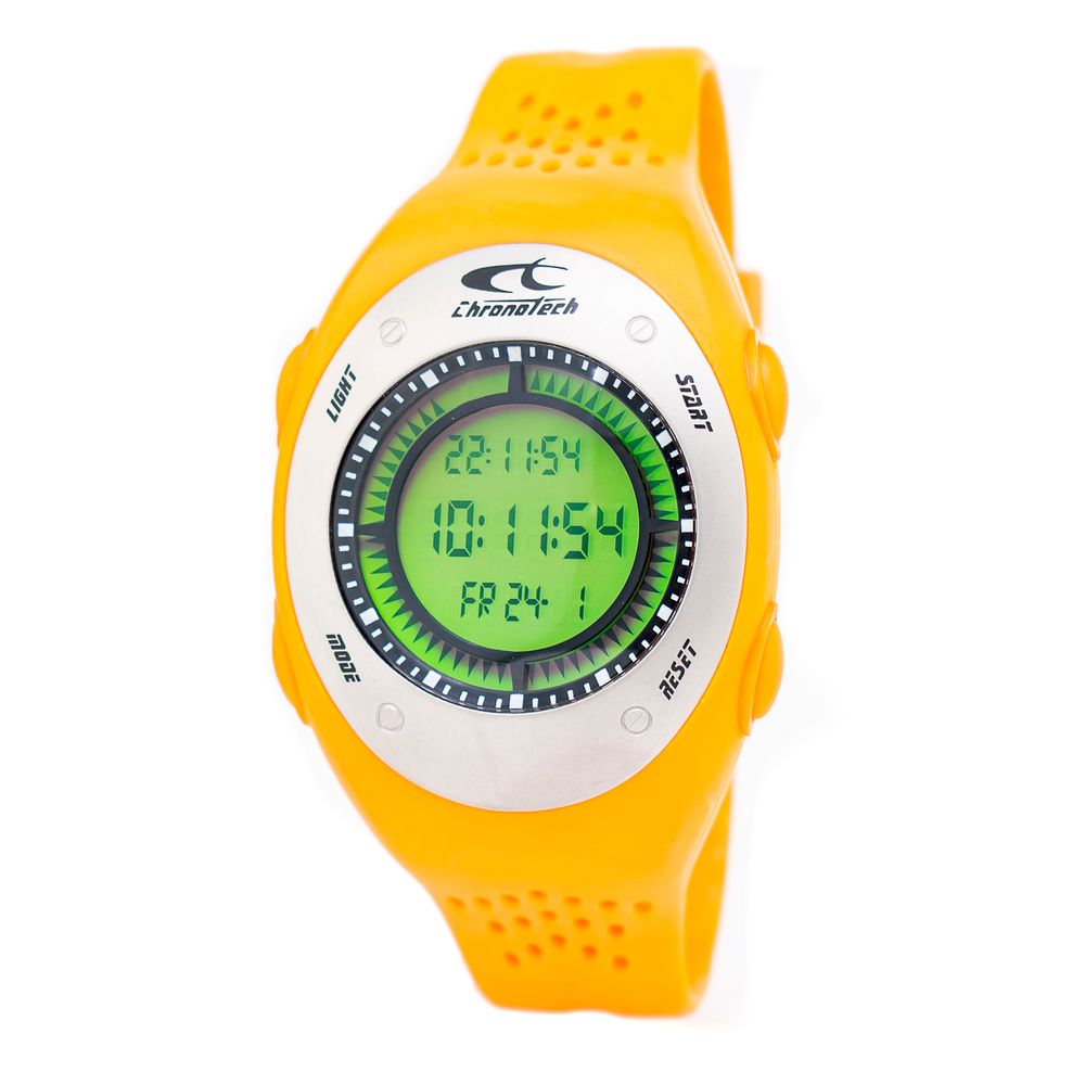 Chronotech Orange Rubber  Watch