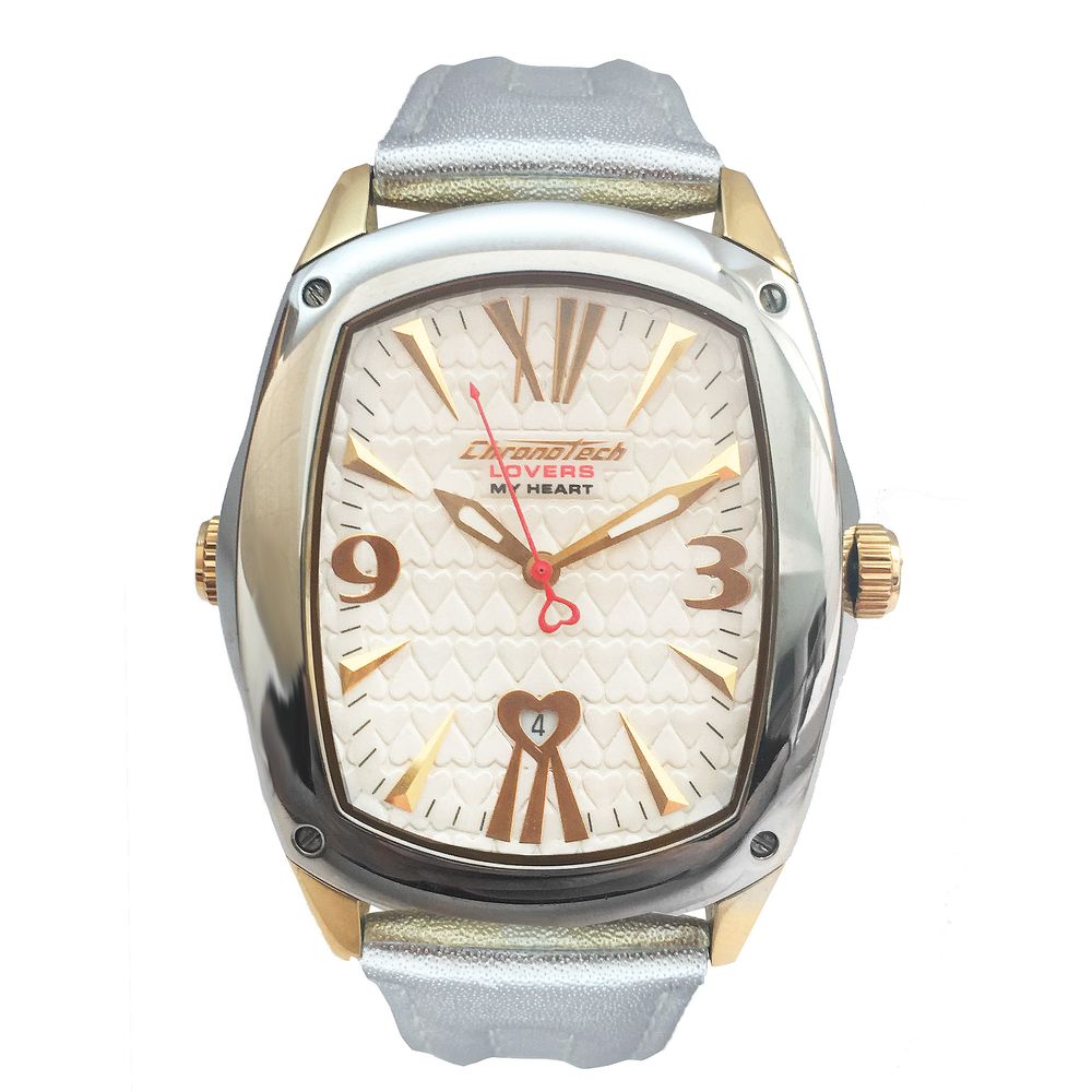 Chronotech Gold Leather  Watch