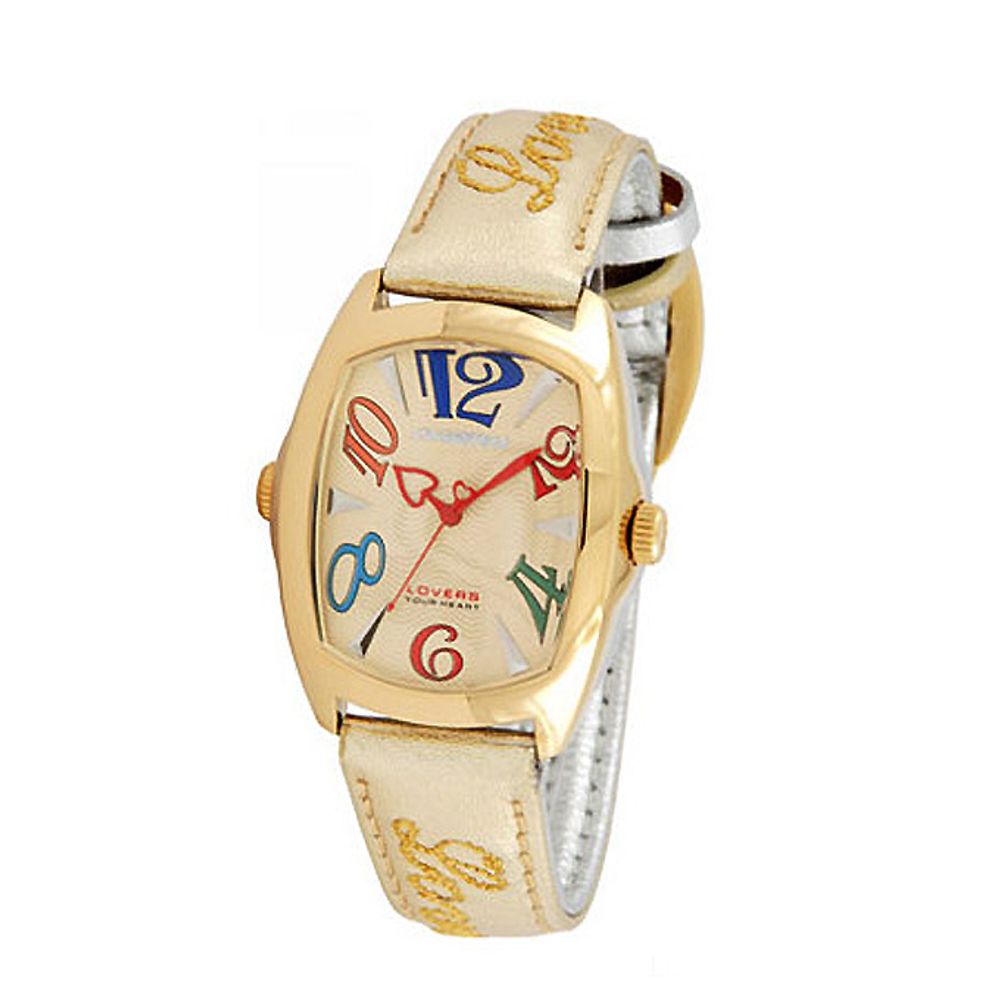 Chronotech Gold Leather  Watch