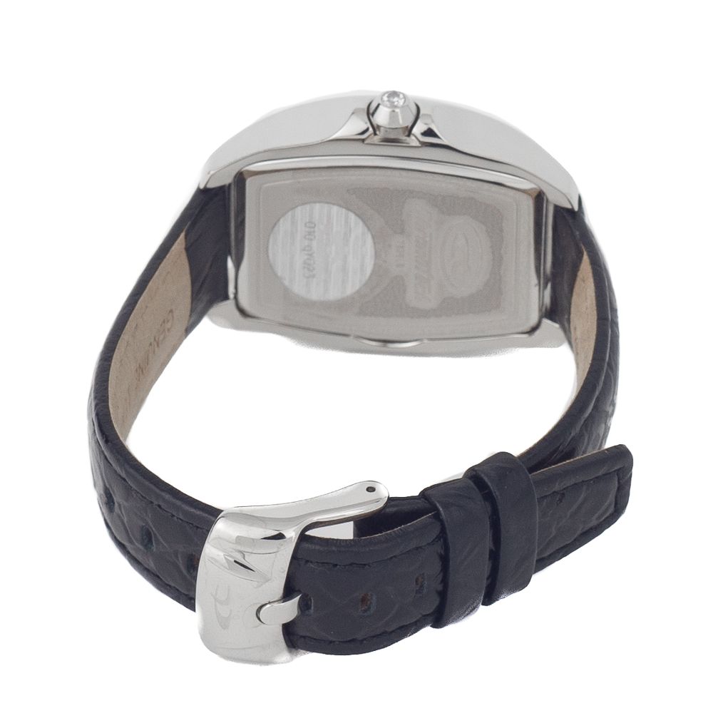 Chronotech Black Leather Women's Watch