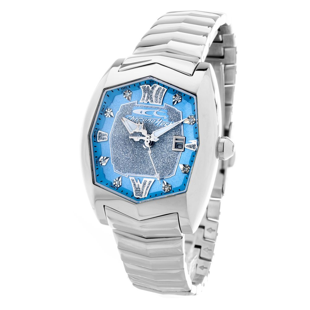 Chronotech Silver Steel Women's Watch