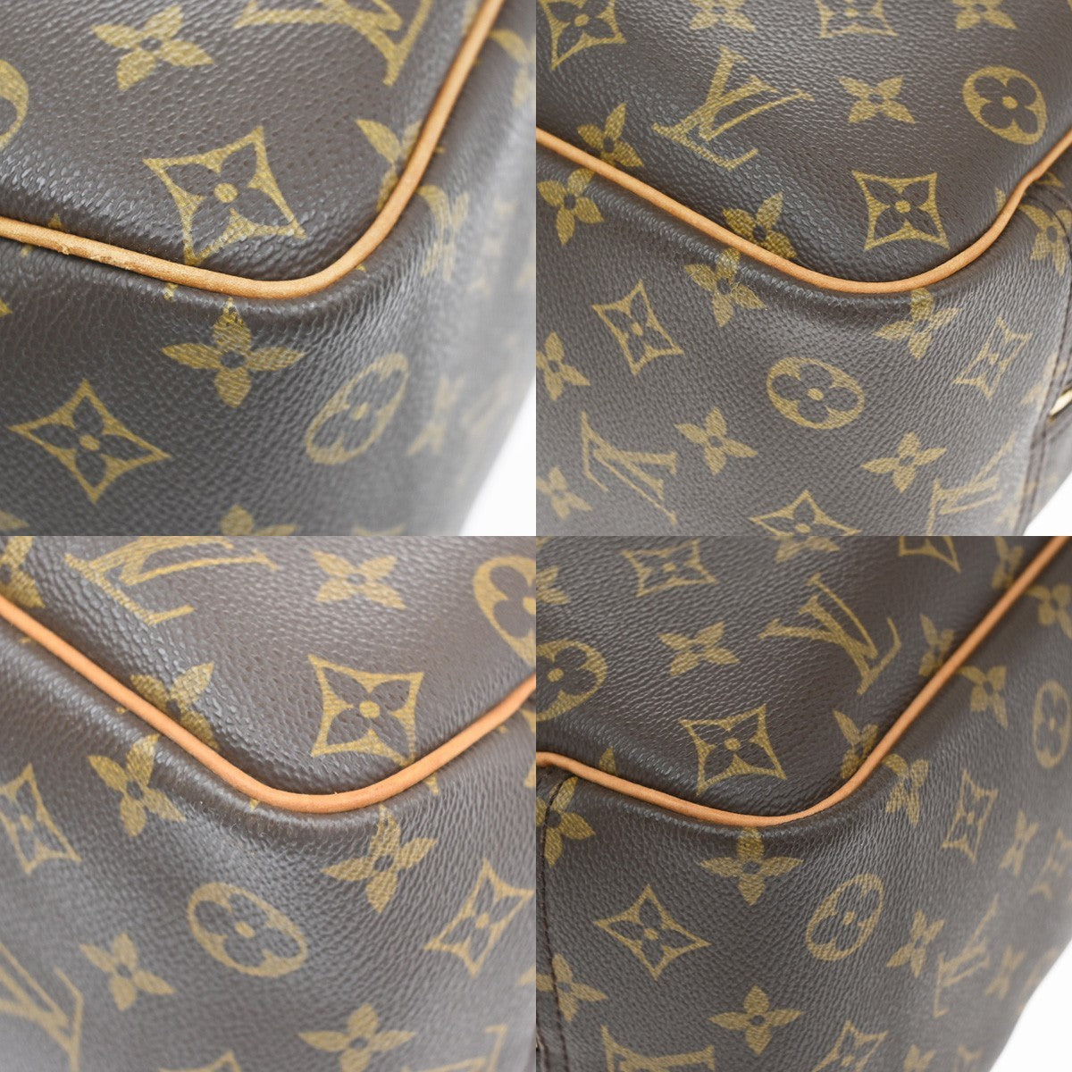 Louis Vuitton Trouville Monogram Canvas Brown Canvas Handbag (Pre-Owned)