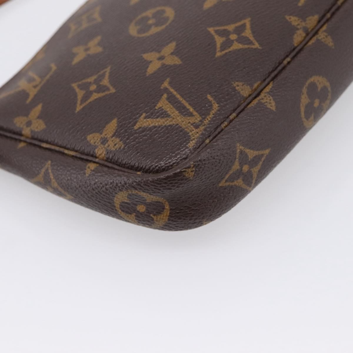 Louis Vuitton Pochette Accessoires Nm Monogram Canvas Brown Canvas Clutche & Pouche Bag (Pre-Owned)