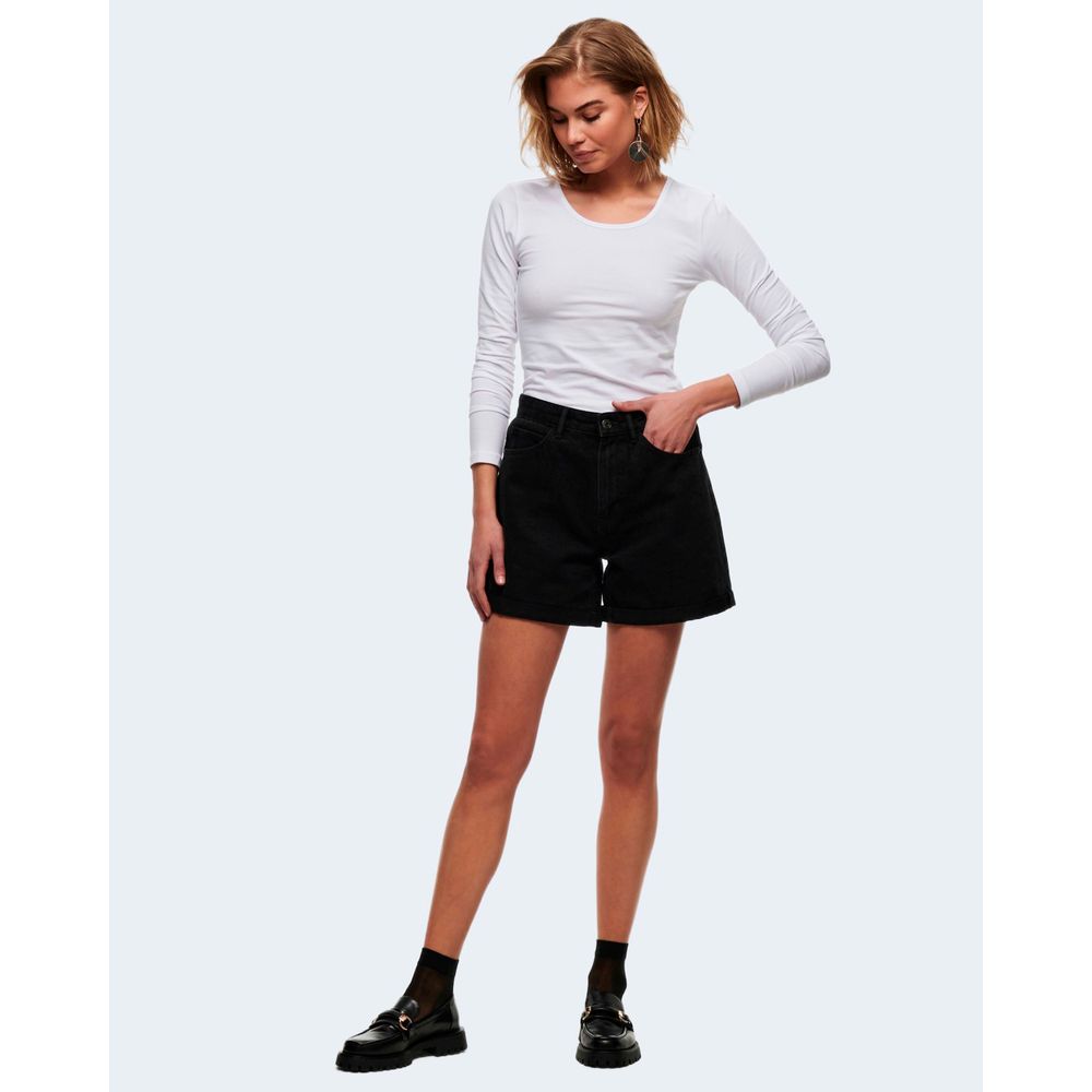 Only White Cotton Tops & Women's T-Shirt