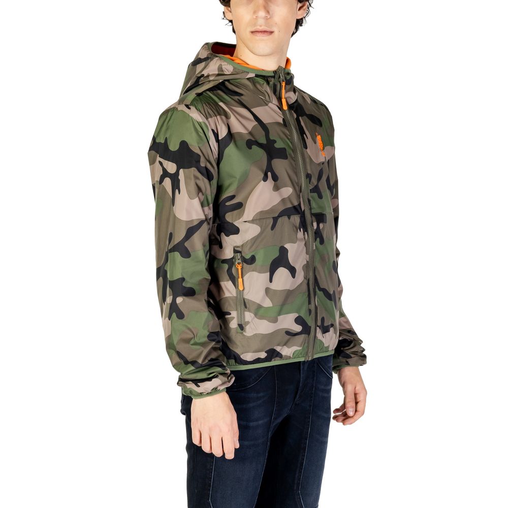 U.S. POLO ASSN. Green Polyamide Shell Men's Jacket