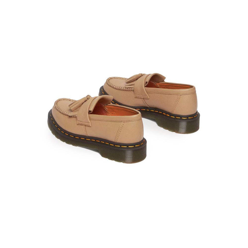 Dr. Martens Beige Leather Women's Platform