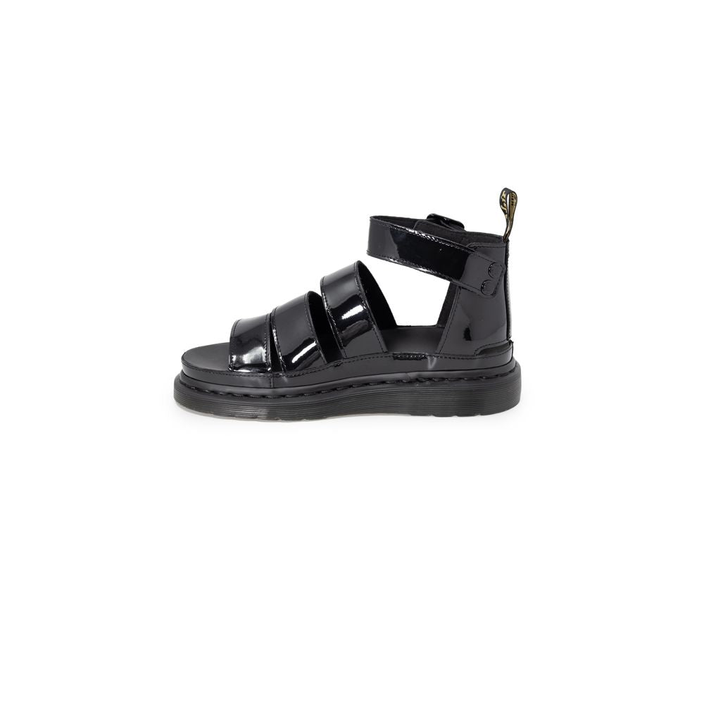 Dr. Martens Black Leather Women's Sandal