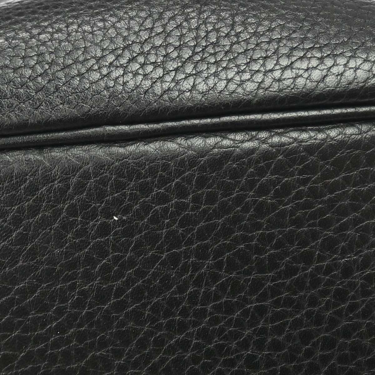 Hermes Picotin Lock Clemence Black Leather Handbag (Pre-Owned)
