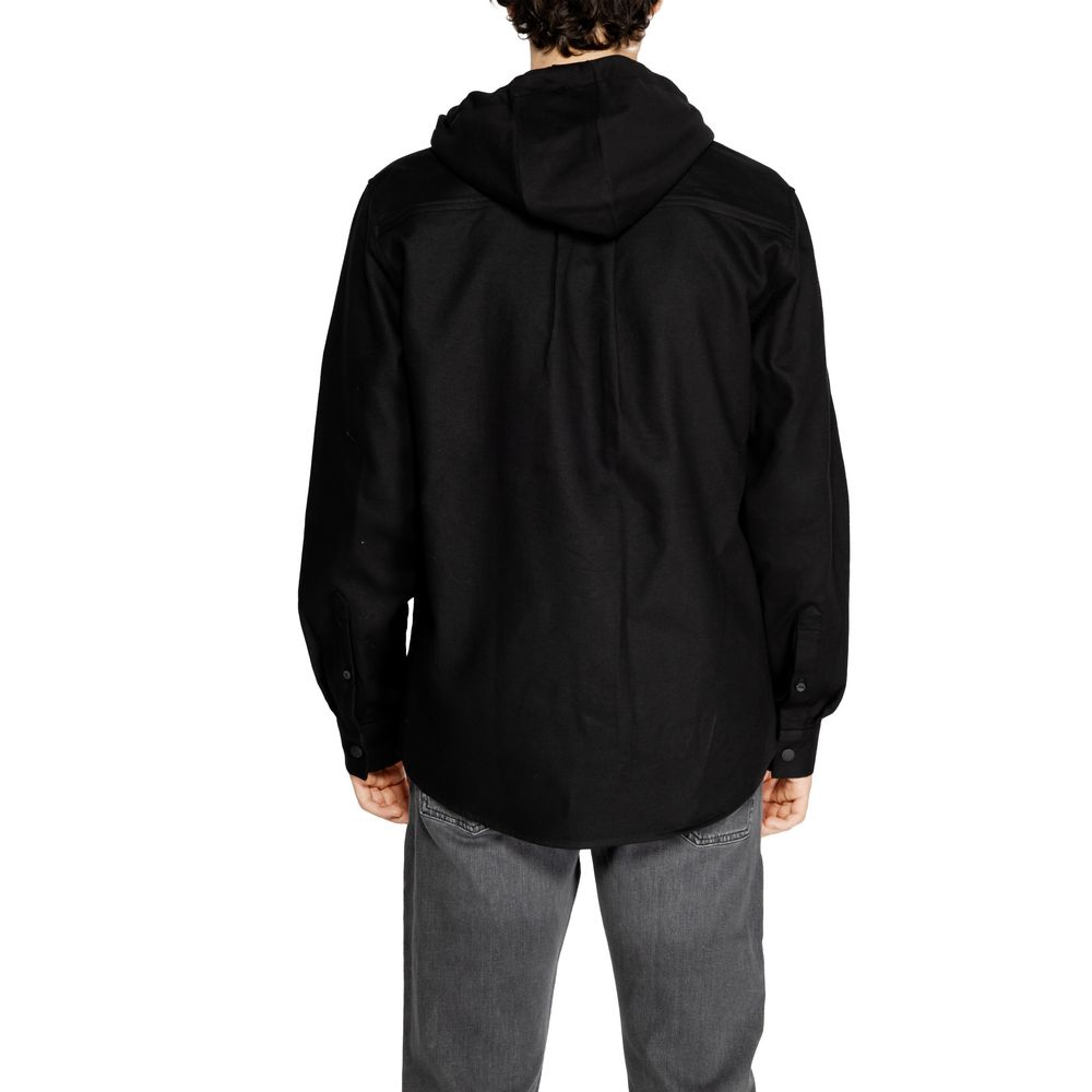 Antony Morato Black Cotton Shell Men's Jacket