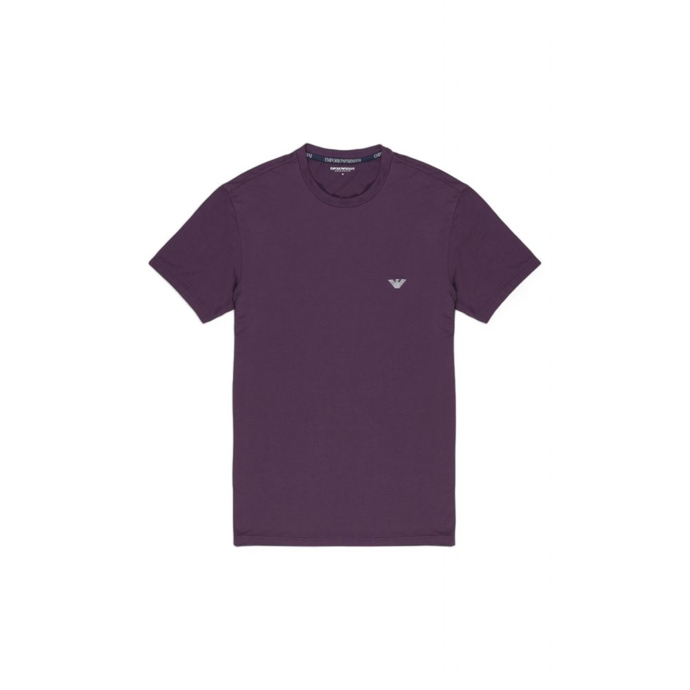 Emporio Armani Underwear Purple Modal Men's T-Shirt