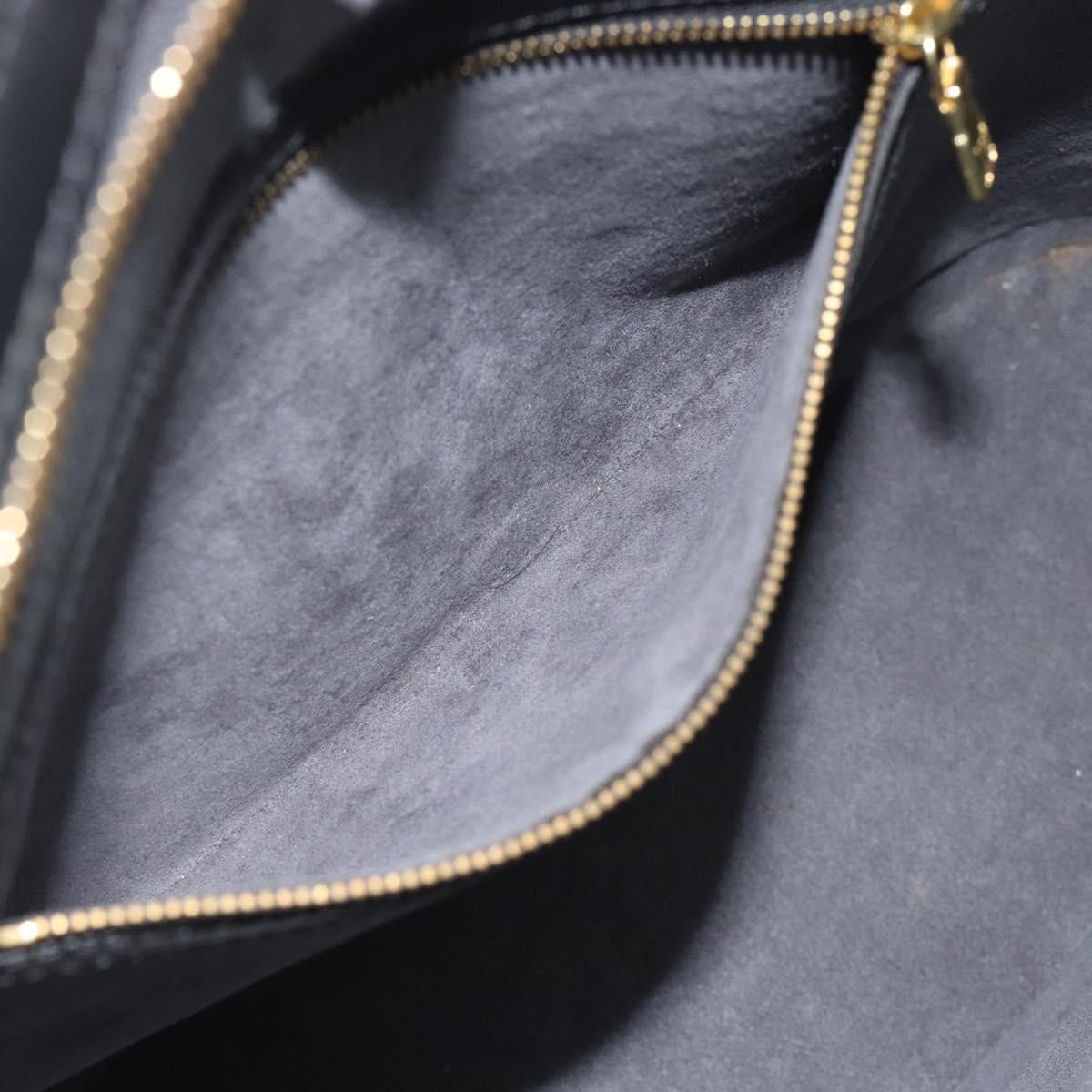 Louis Vuitton Lussac Epi Leather Black Leather Handbag (Pre-Owned)