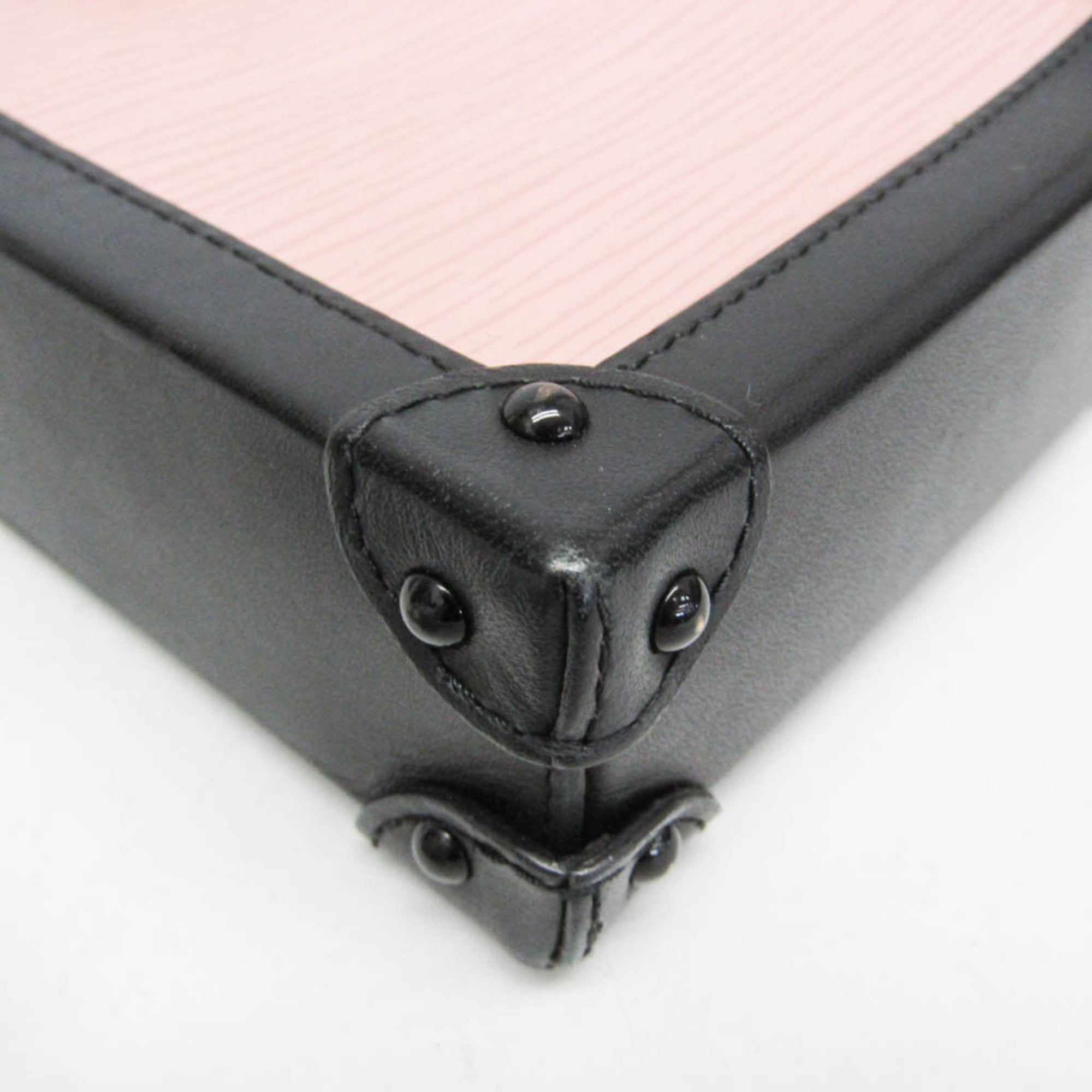 Louis Vuitton Vertical Trunk Pochette Epi Leather Black Leather Clutche & Pouche Bag (Pre-Owned)