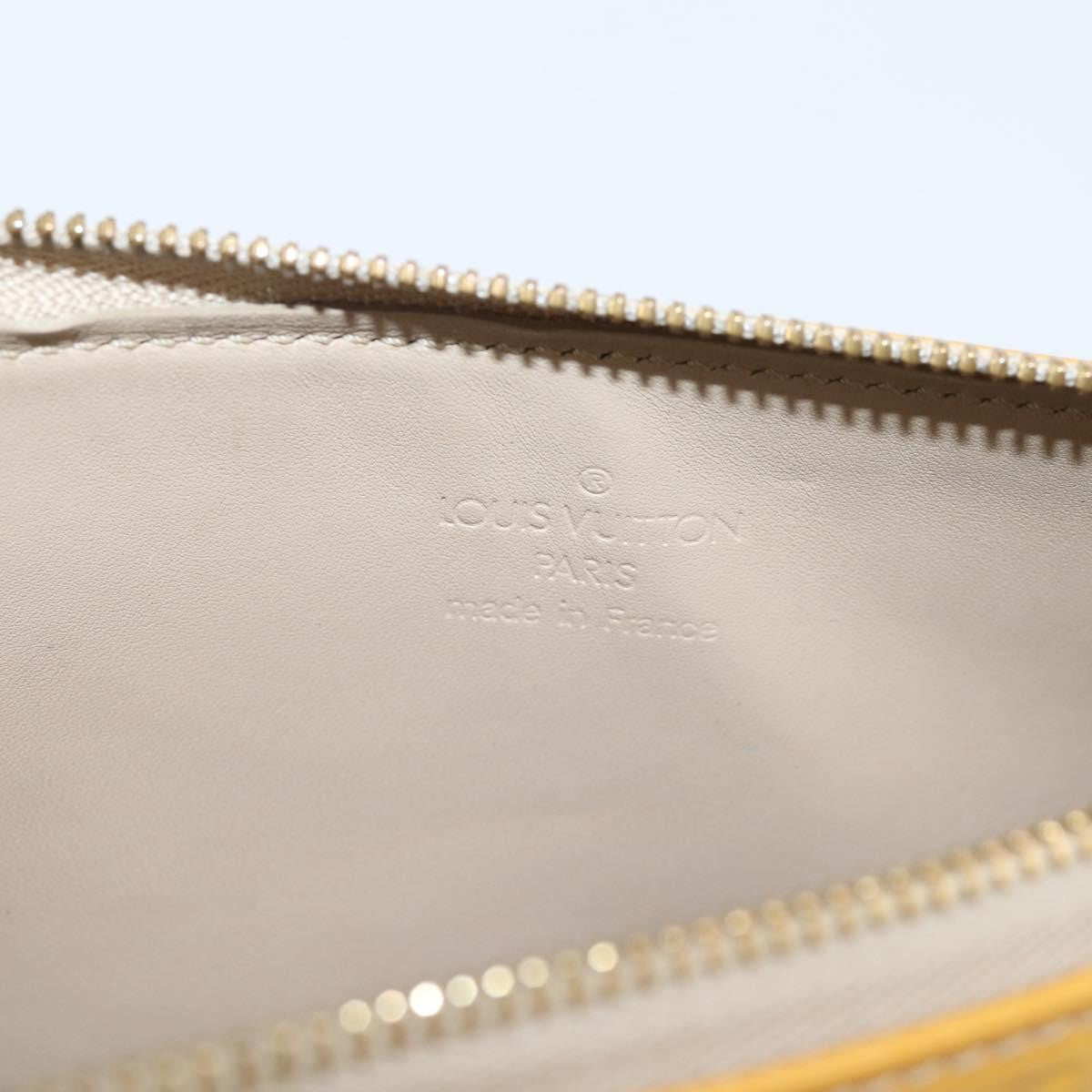 Louis Vuitton Lexington Pochette Monogram Vernis Beige Patent_Leather Clutche & Pouche Bag (Pre-Owned)