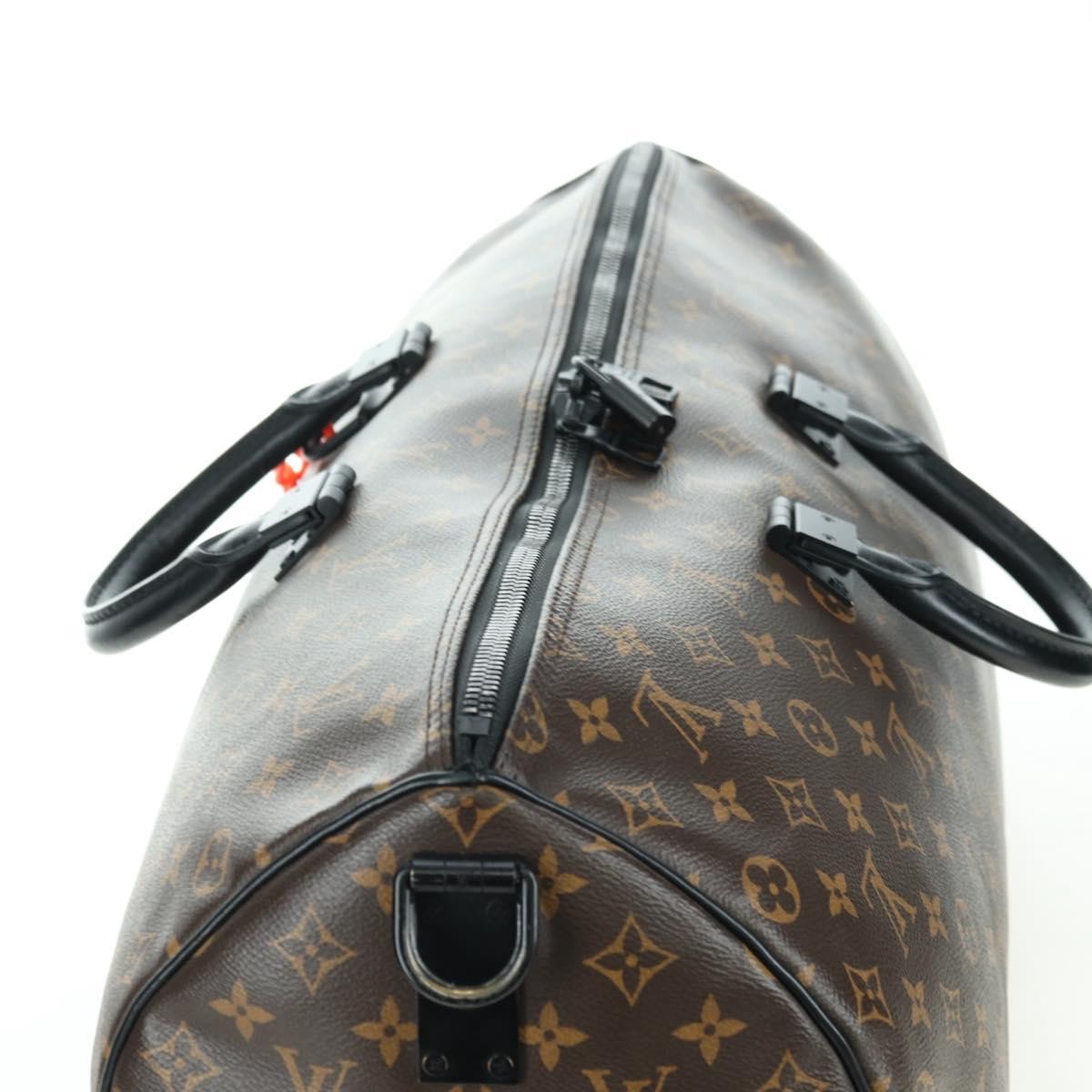 Louis Vuitton Solar Ray Keepall Bandouliere Monogram Canvas Brown Canvas Travel Bag Bag (Pre-Owned)
