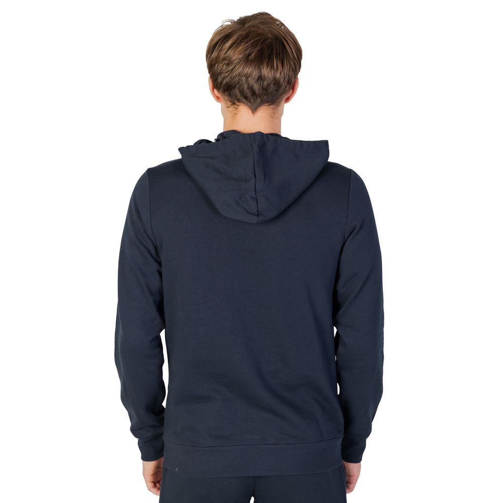 Emporio Armani Underwear Blue Cotton Men's Sweater