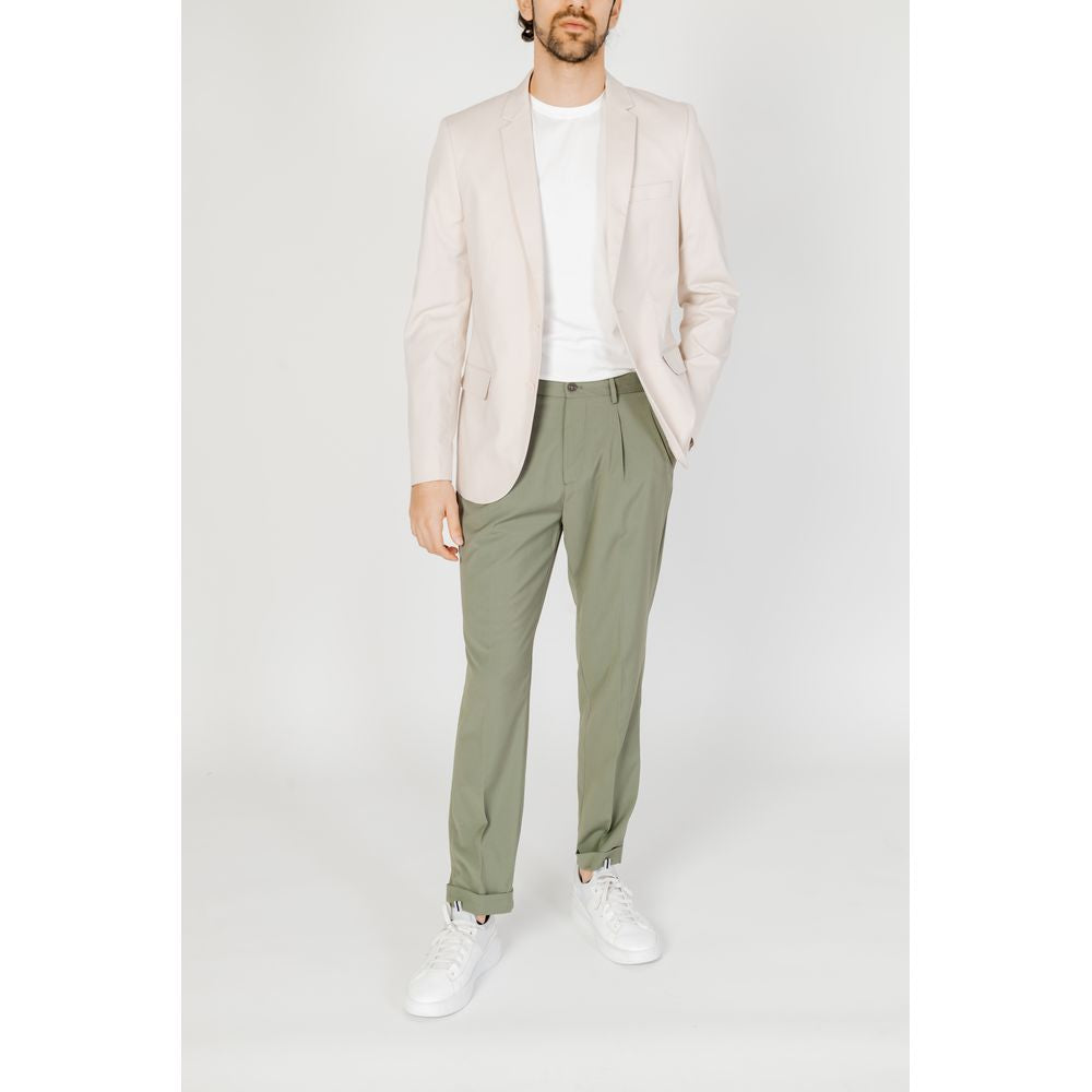 Antony Morato Beige Cotton Men's Blazer