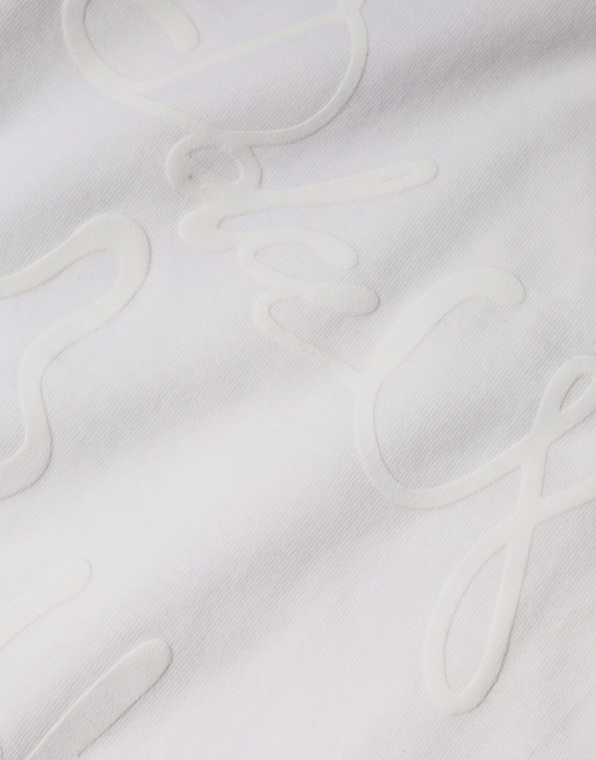 Dolce & Gabbana White Logo Print Cotton Crew Neck Men's T-shirt