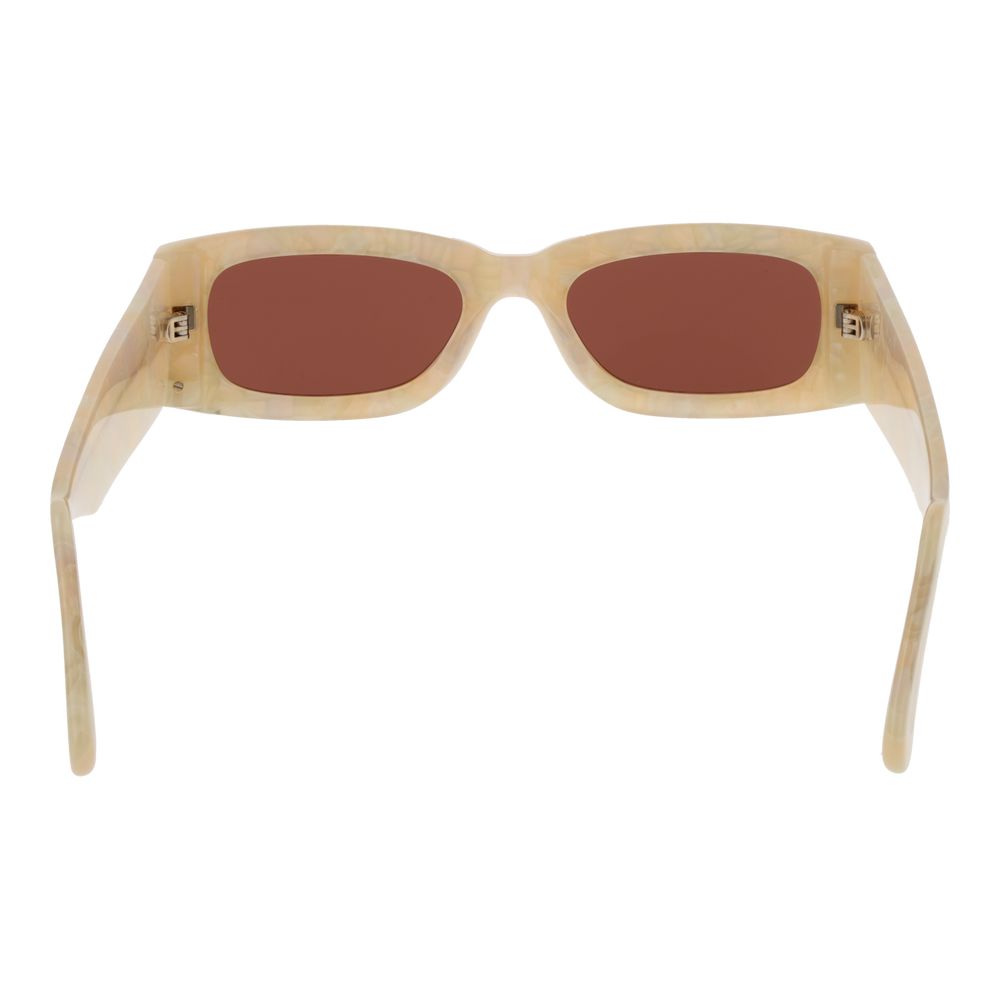 GCDS Beige Plastic  Sunglasses