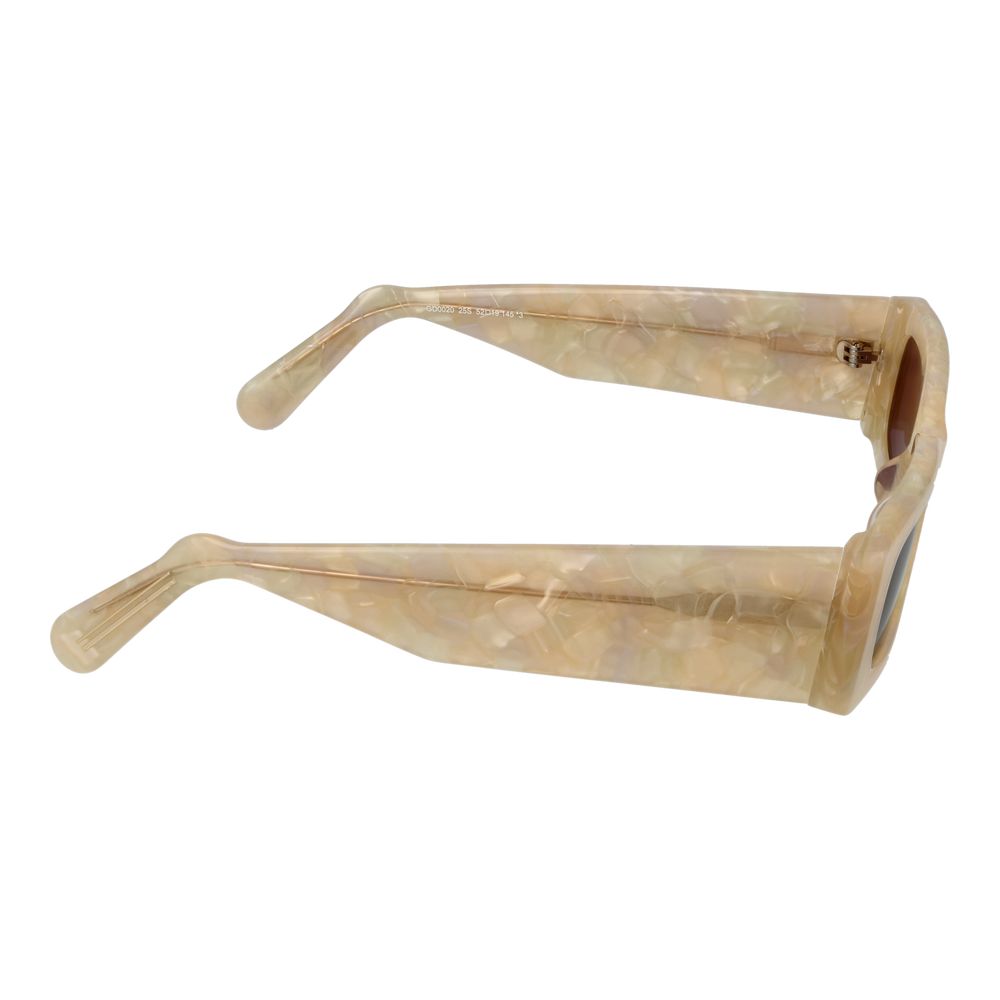 GCDS Beige Plastic  Sunglasses