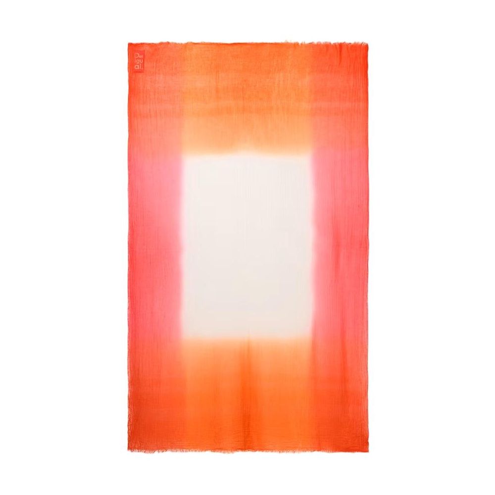 Desigual Orange Polyester Women's Scarf
