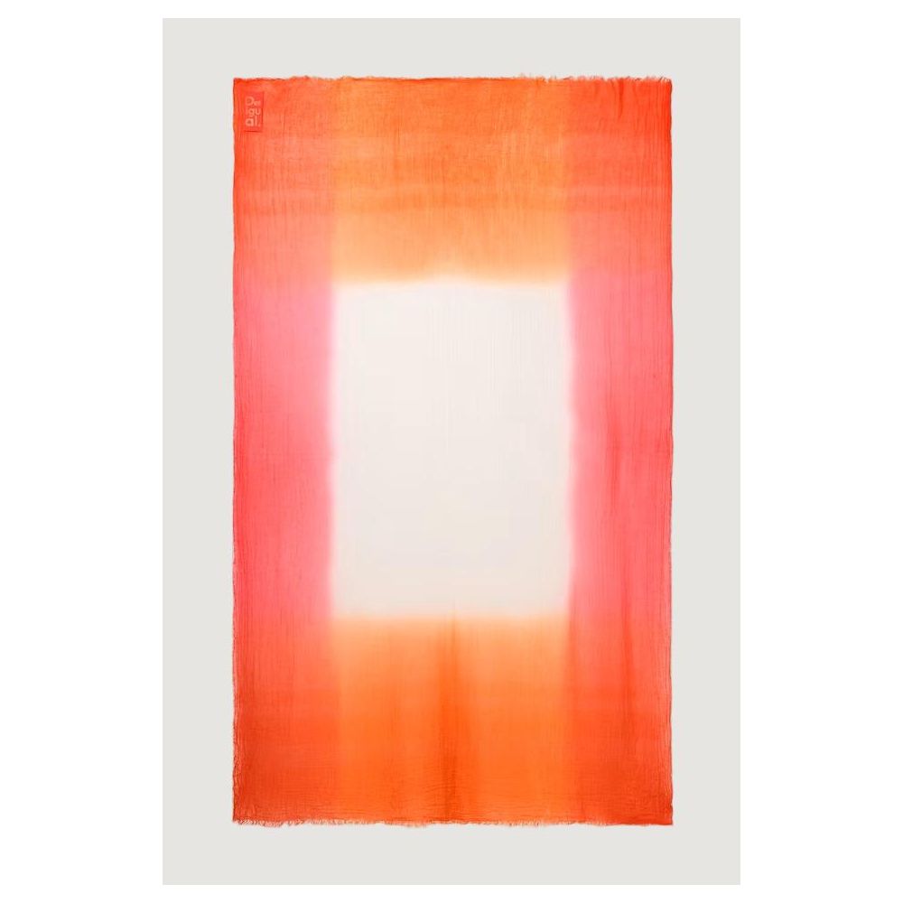Desigual Orange Polyester Women's Scarf