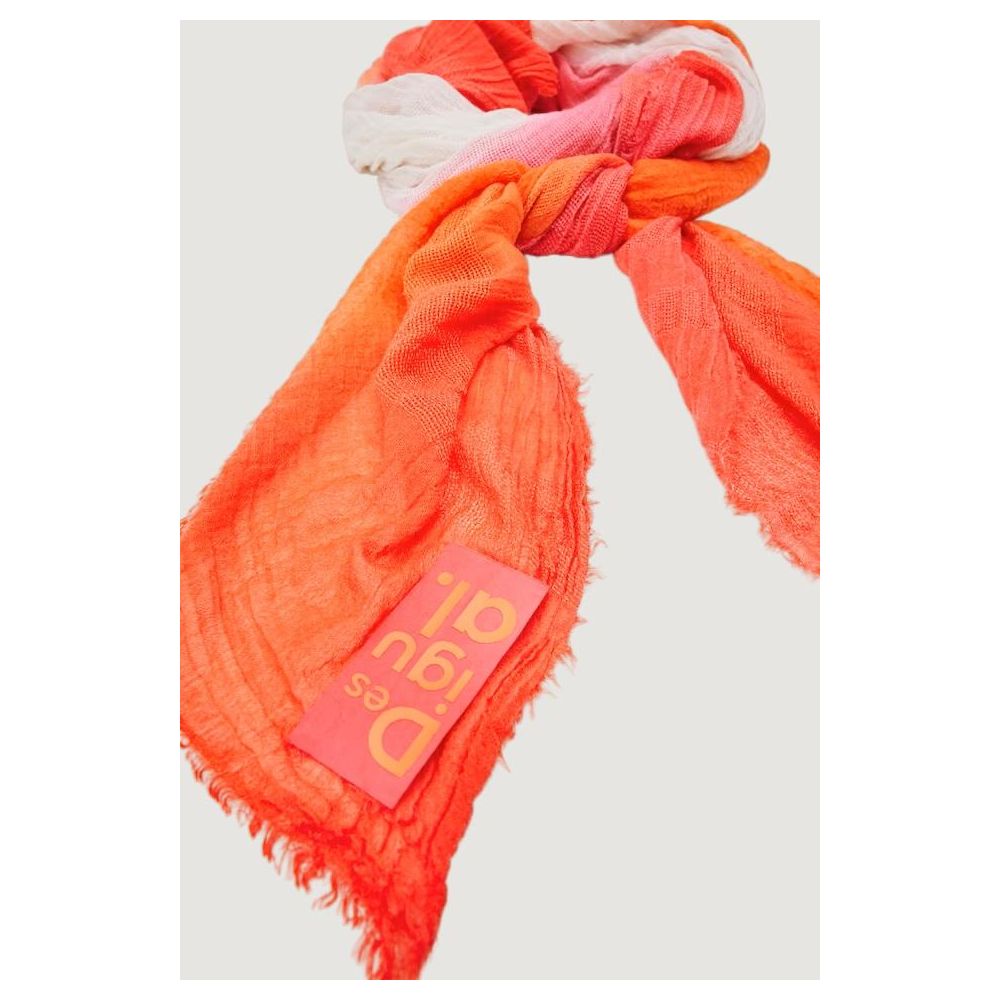Desigual Orange Polyester Women's Scarf