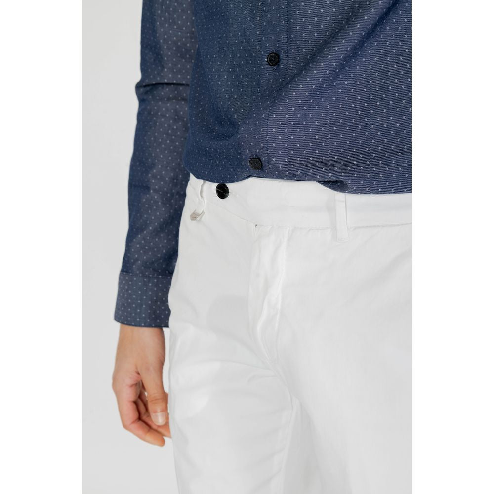 Antony Morato Beige Cotton Skinny Men's Pants
