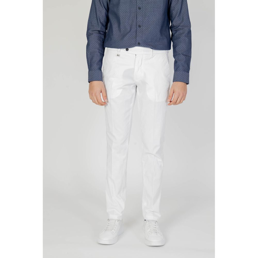 Antony Morato Beige Cotton Skinny Men's Pants
