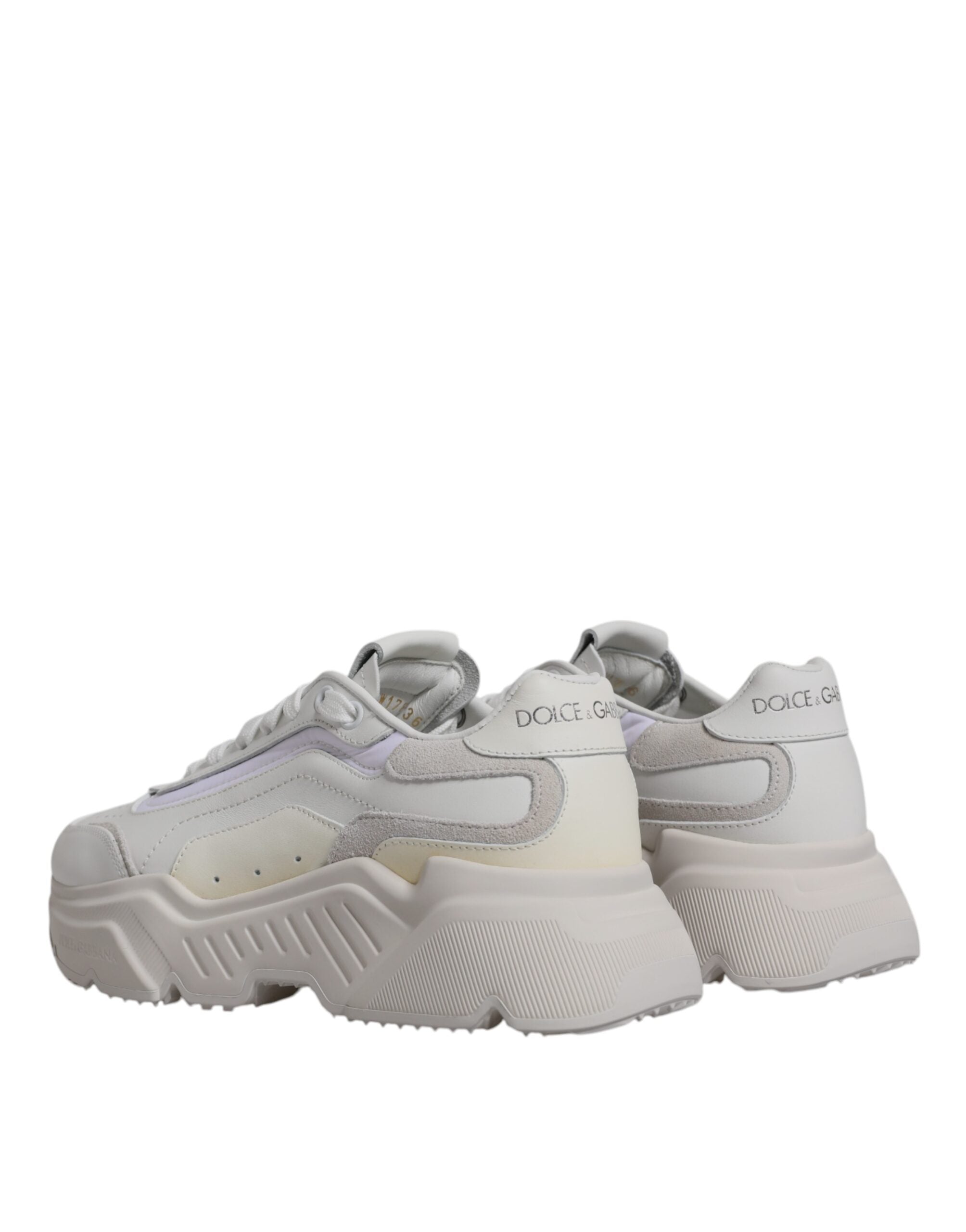 Dolce & Gabbana White Daymaster Low Top Sneakers Women's Shoes