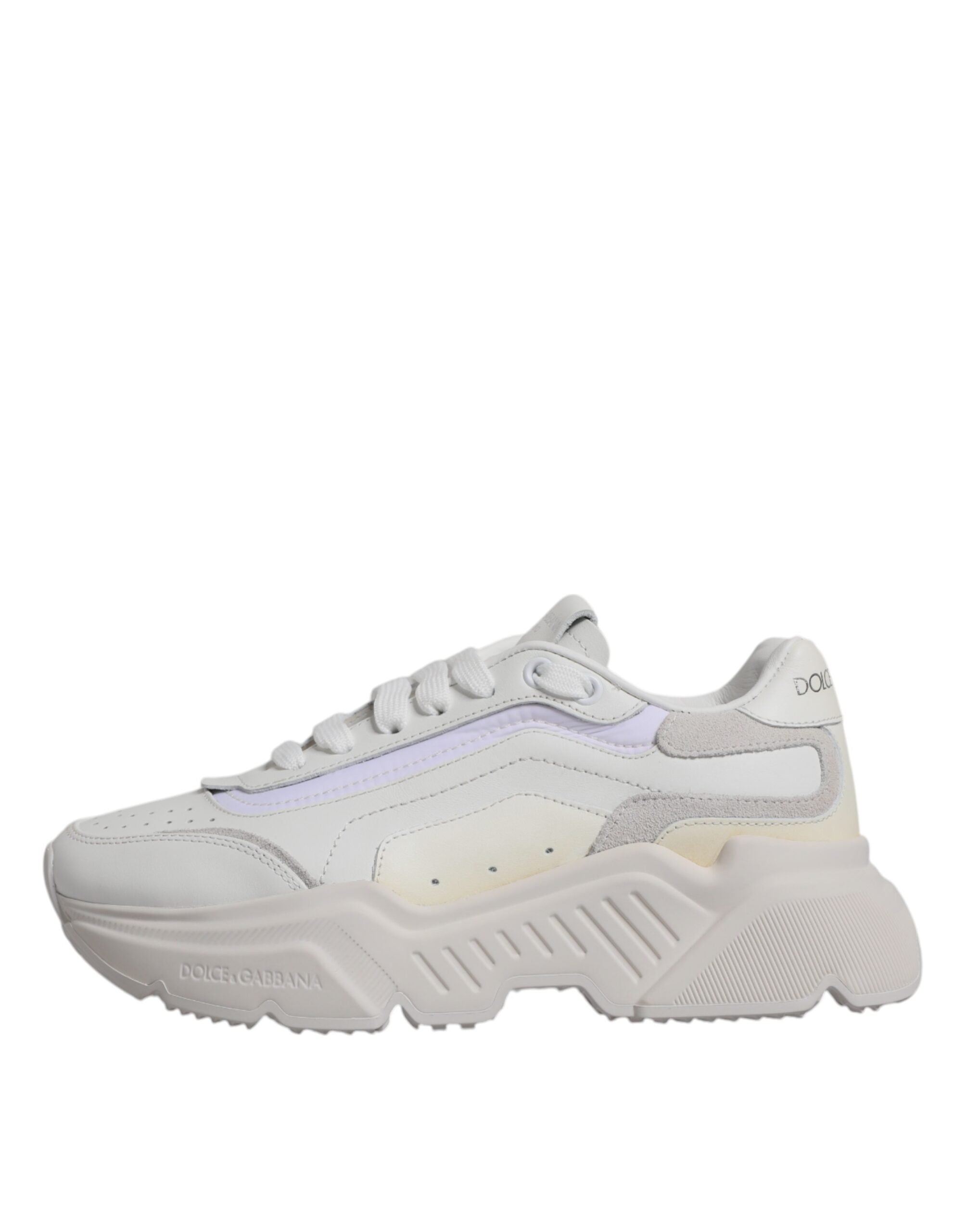 Dolce & Gabbana White Daymaster Low Top Sneakers Women's Shoes