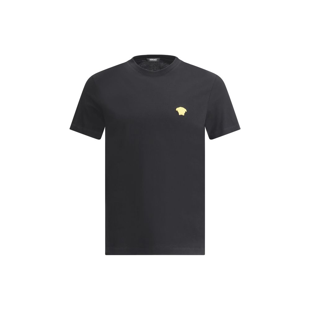 Versace Black Cotton Men's T-Shirt