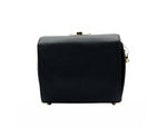 Alexander McQueen Women's Black Leather Box 19 With Gold Hardware Crossbody Bag