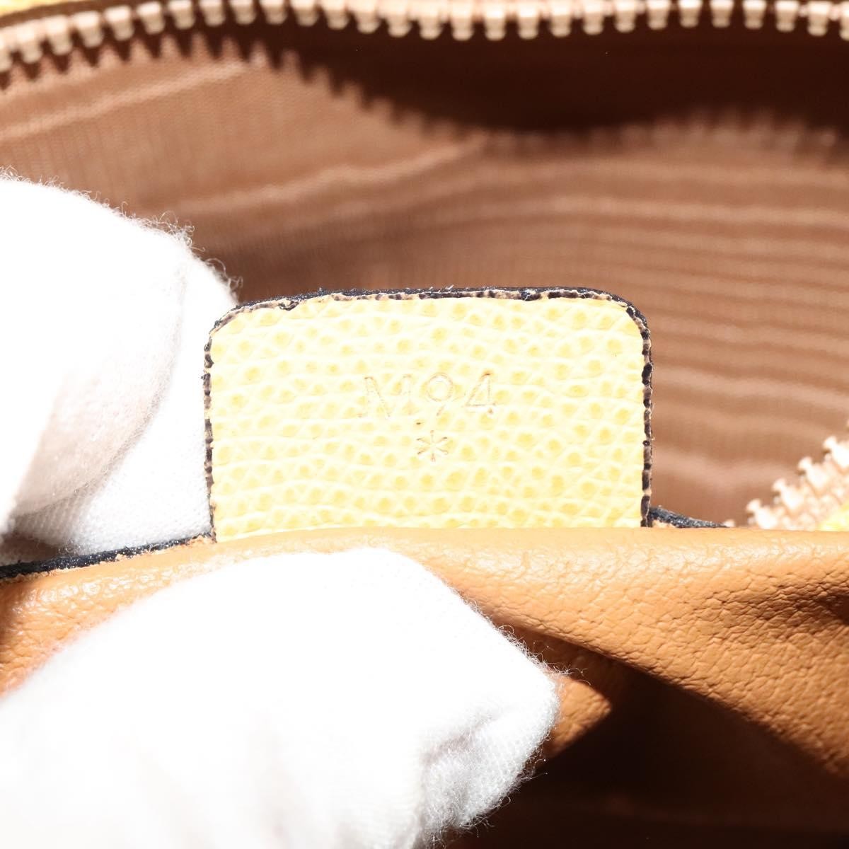 Celine Handbag Leather Yellow Leather Handbag (Pre-Owned)
